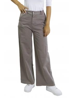 Chino palazzo in cotone